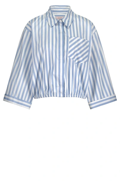 Studio Anneloes noleste poplin stripe blouse