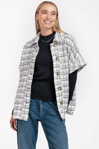 Studio Anneloes norah tweed waistcoat