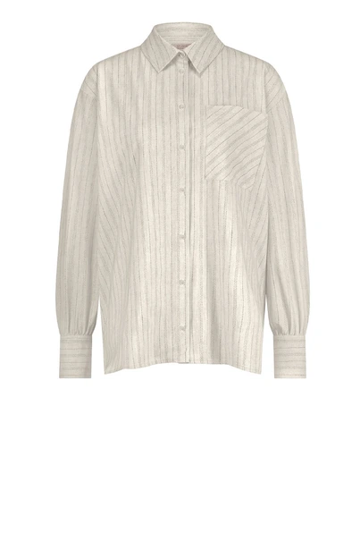 Studio Anneloes olly pinstripe blouse medium