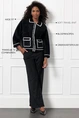 Studio Anneloes oyo jacket fluffy two tone