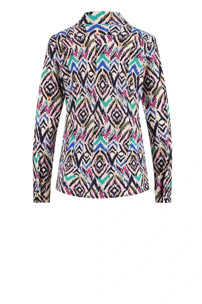Studio Anneloes poppy ikat big blouse light tr