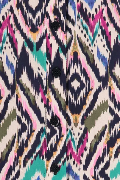 Studio Anneloes poppy ikat big blouse light tr