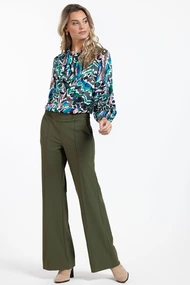 Studio Anneloes rikki bonded trousers elastiek