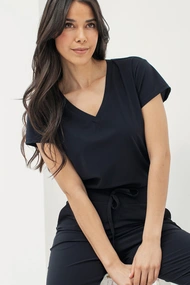 Studio Anneloes roller shirt v-hals light tr.