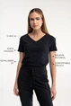 Studio Anneloes roller shirt v-hals medium tr.