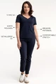 Studio Anneloes roller shirt v-hals medium tr.