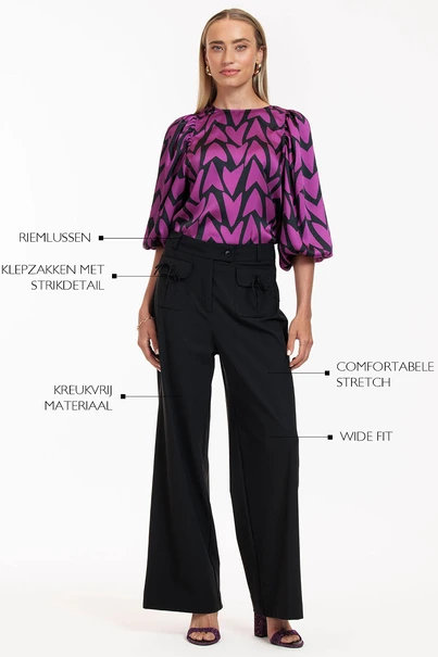 Studio Anneloes romi bow trousers travel
