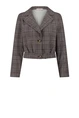 Studio Anneloes ruby check jacket heavy travel