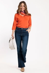 Studio Anneloes sabine denim trousers braided