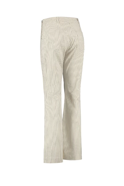 Studio Anneloes sailor stripe trousers logo kn