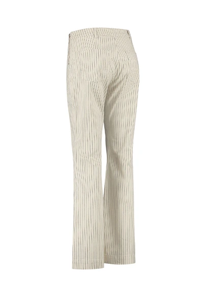 Studio Anneloes sailor stripe trousers logo kn