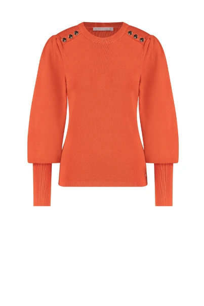 Studio Anneloes sasja button pullover fijnbrei