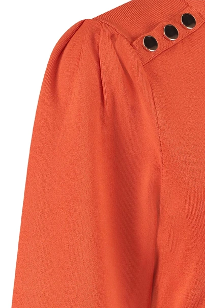 Studio Anneloes sasja button pullover fijnbrei