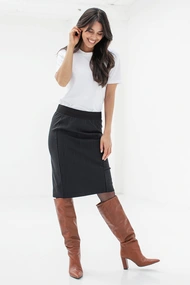 Studio Anneloes simone pinstripe skirt heavy
