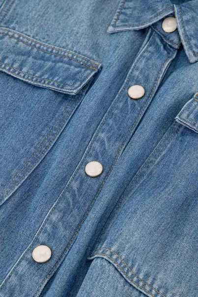 Studio Anneloes sterre denim blouse