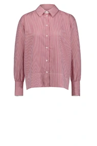 Studio Anneloes tamar poplin pinstripe blouse