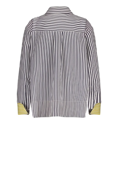 Studio Anneloes tamar stripe blouse contrast