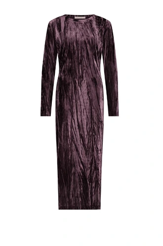 Studio Anneloes tammy velvet dress lange mouw