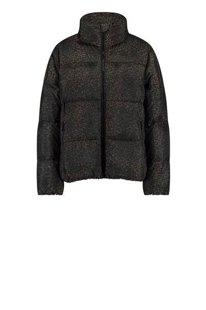 Studio Anneloes tanner puffer leopard jacket