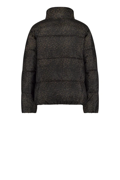 Studio Anneloes tanner puffer leopard jacket
