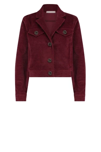 Studio Anneloes wolf rib jacket klepzakken