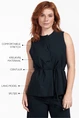 Studio Anneloes yippa bonded gilet ceintuurtje