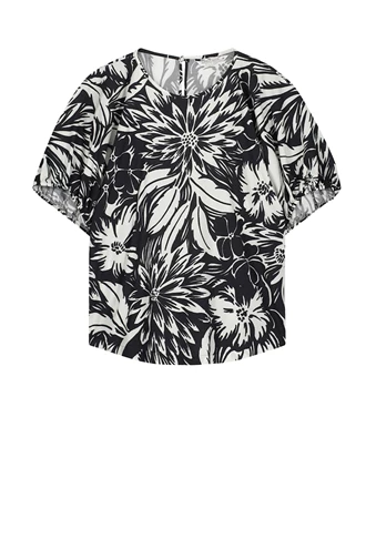 Summum 2s2723-11605 blouse top leaves