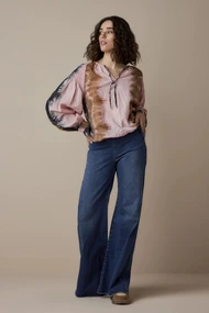 Summum 2s2868-11759 top dip dye print