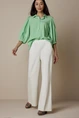 Summum 2s2897-11691 blouse plooi mouw