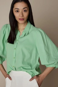 Summum 2s2897-11691 blouse plooi mouw