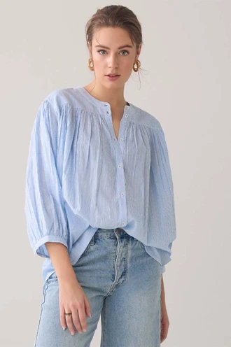 Summum 2s2925-12189 blouse pinstripe