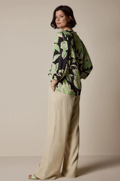 Summum 2s2928-11793 blouse top bloem