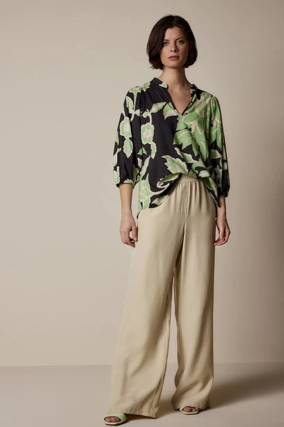 Summum 2s2928-11793 blouse top bloem