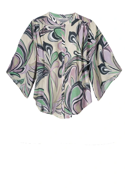 Summum 2s2931-11791 blouse bloem pr.