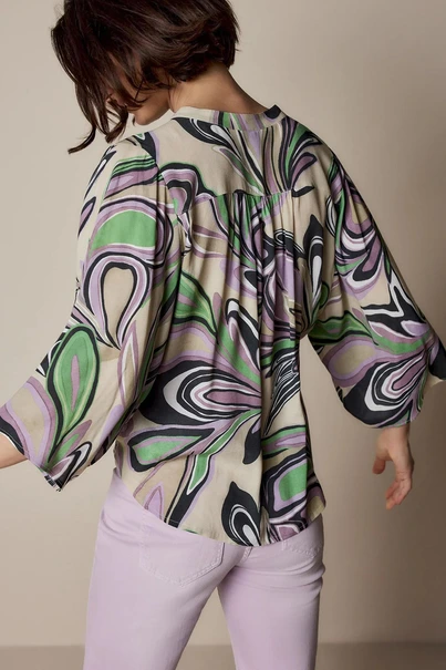 Summum 2s2931-11791 blouse bloem pr.