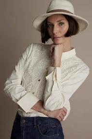 Summum 2s2969-11901 blouse borduur