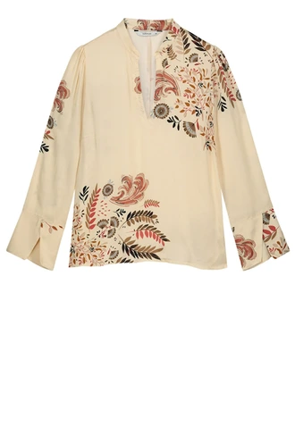 Summum 2s3013-11857 blouse leaves