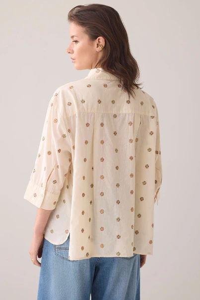 Summum 2s3054-11624 blouse borduur
