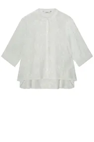 Summum 2s3054-12183 blouse 3d flower
