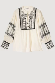 Summum 2s3059-11624 blouse borduur