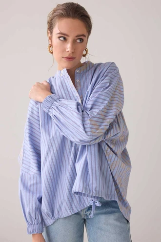 Summum 2s3145-12190 streep blouse
