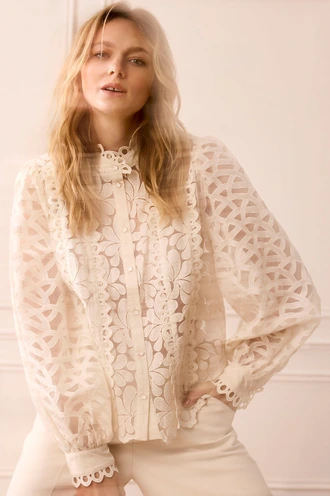 Summum 2s3191-12147 blouse organza