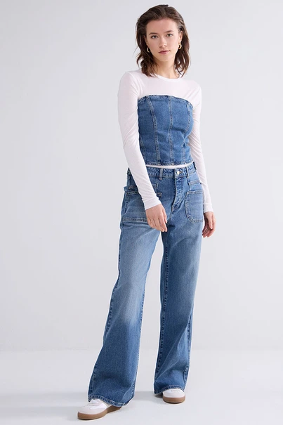 Summum 2s3192-5182 bustier jeans