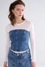 Summum 2s3192-5182 bustier jeans