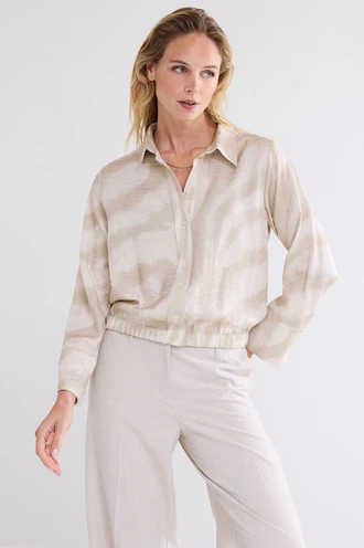 Summum 2s3205-12138 blouse feathers