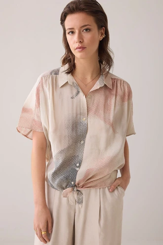 Summum 2s3268-12177 blouse dots print