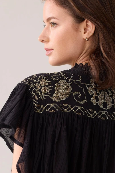Summum 2s3276-12246 blouse structuur