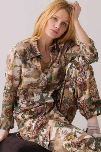 Summum 2s3278-12161 blouse bloem