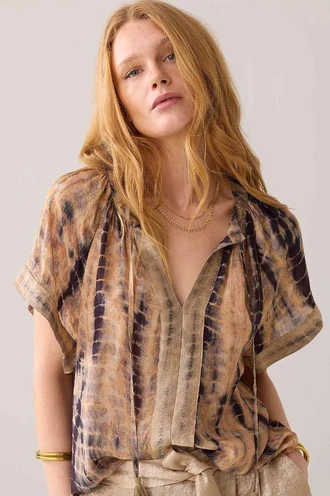 Summum 2s3284-12121 blouse top print