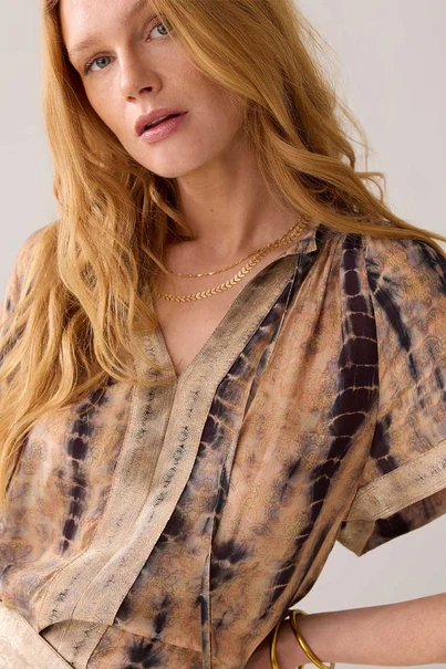 Summum 2s3284-12121 blouse top print